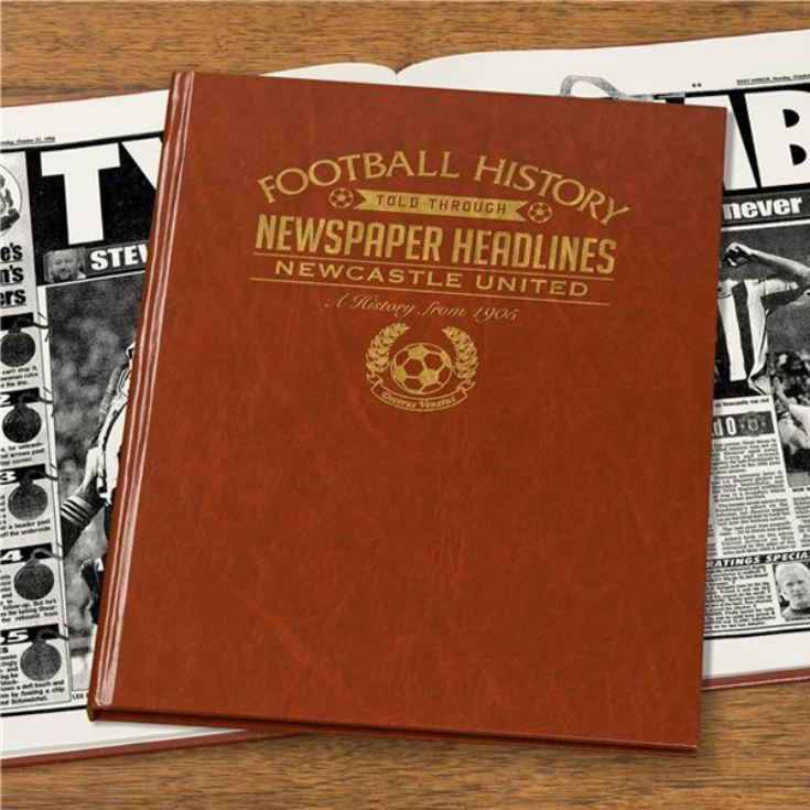 Personalised Newcastle United Football Book product image