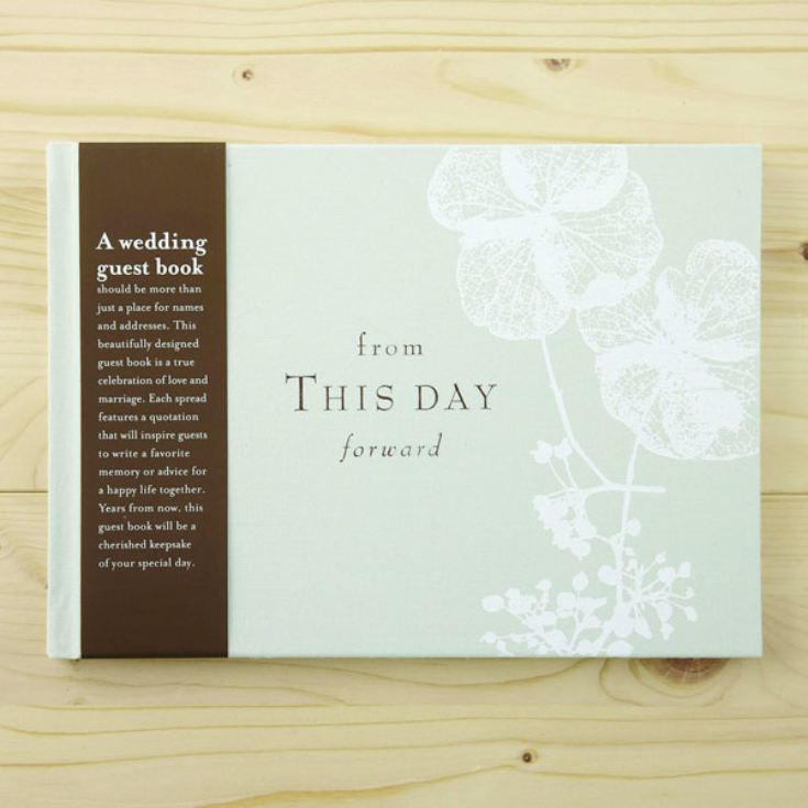 Compendium From This Day Forward Wedding Guest Book product image