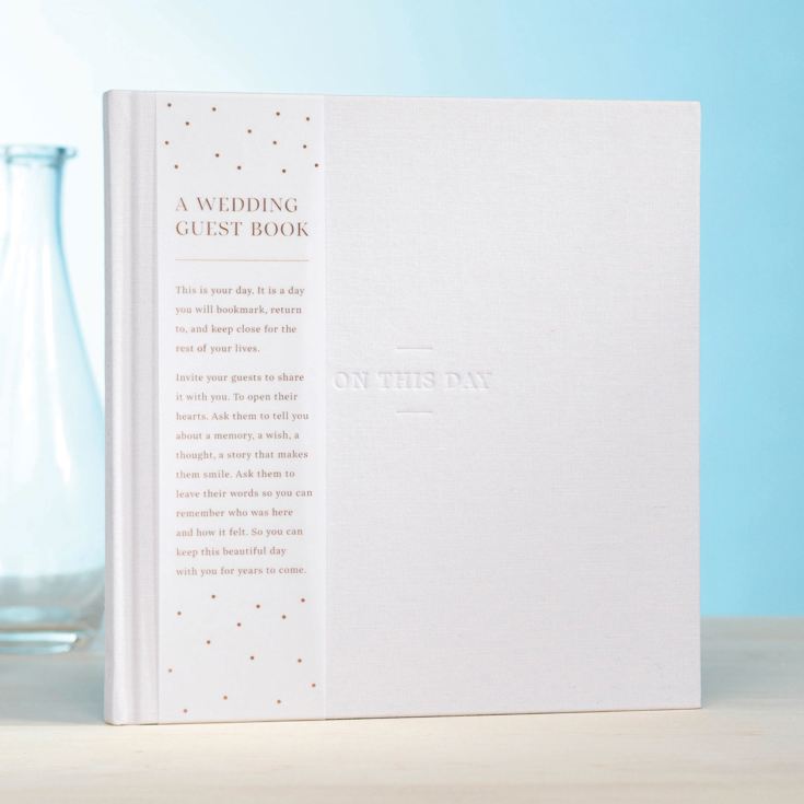 Compendium Wedding Guest Book - On This Day product image