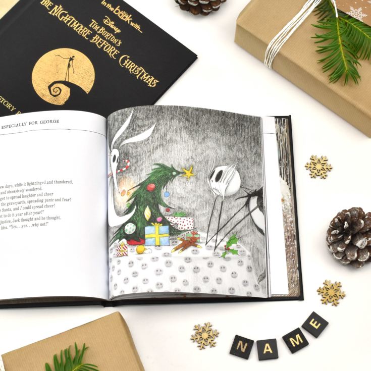 The Nightmare Before Christmas Personalised Story Book product image