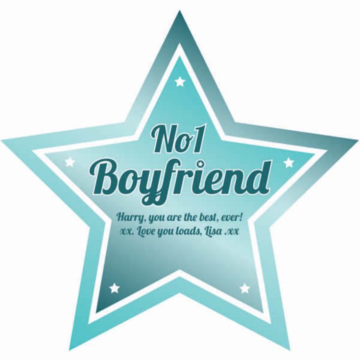 Best Boyfriend Personalised Cushion product image