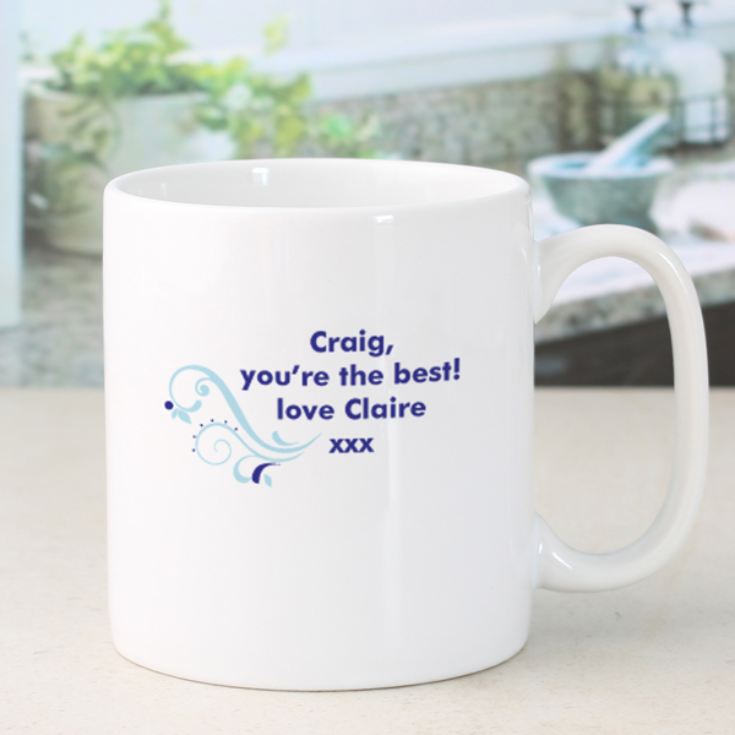 Personalised Number 1 Boyfriend Mug product image