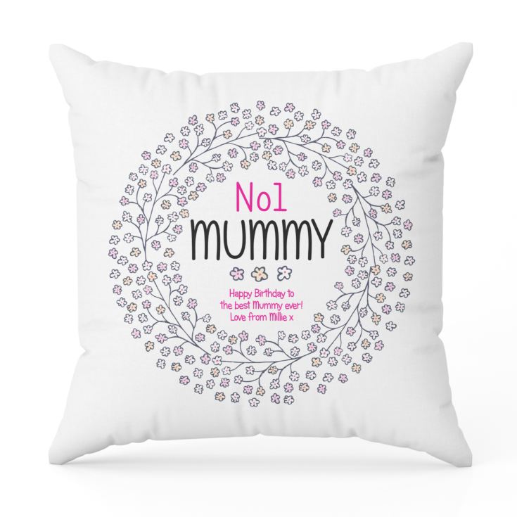 Personalised No1 Mummy Cushion product image