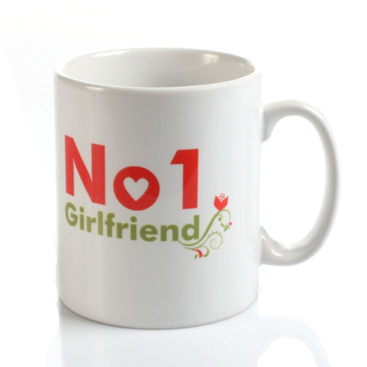Personalised Number 1 Girlfriend Mug product image