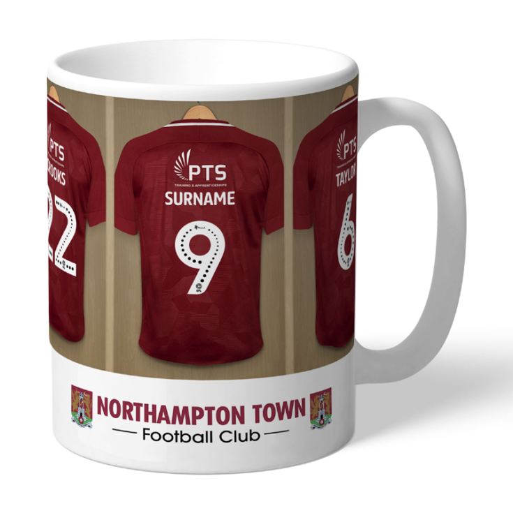 Personalised Northampton Town FC Dressing Room Mug product image