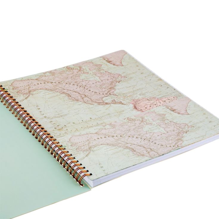 World Explorer A4 Lined Notebook product image