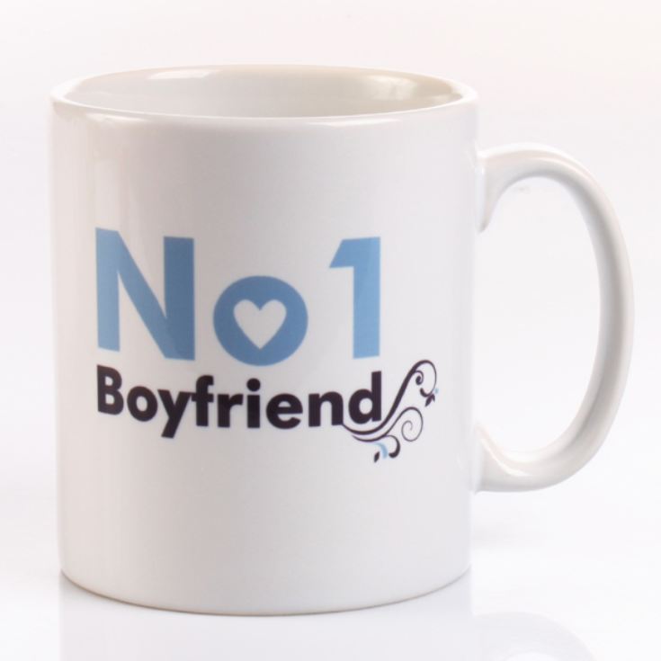 Personalised Number 1 Boyfriend Mug product image