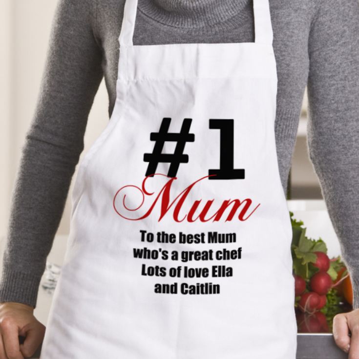 Number 1 Mum Apron product image