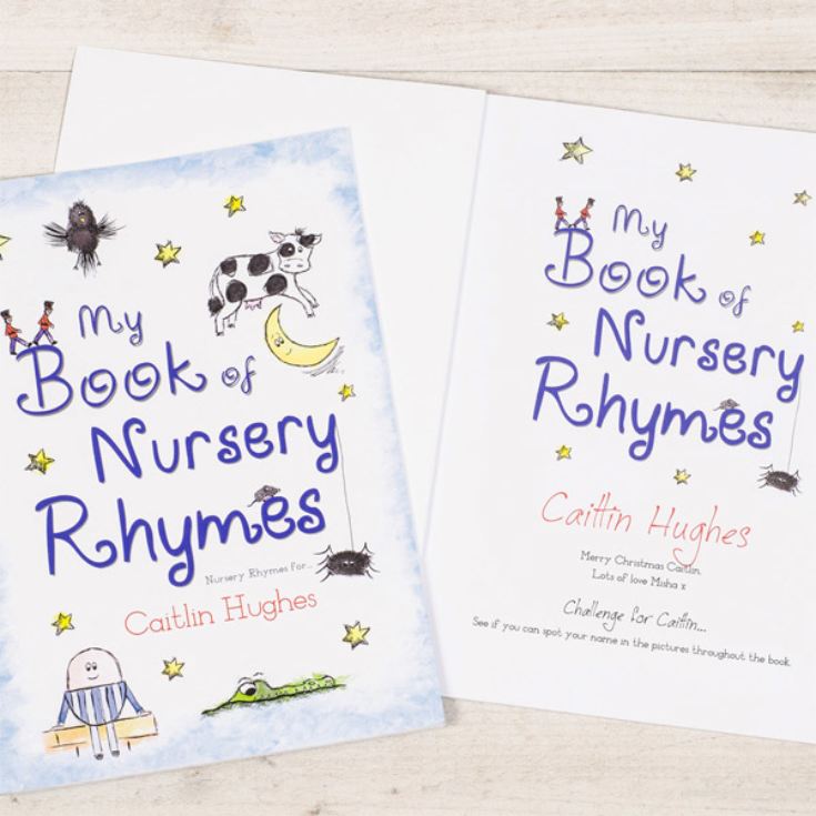 Nursery Rhymes Personalised Book The Gift Experience