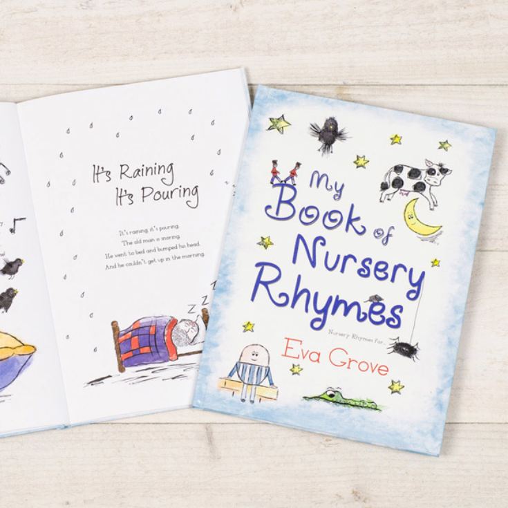 Nursery Rhymes Personalised Book product image