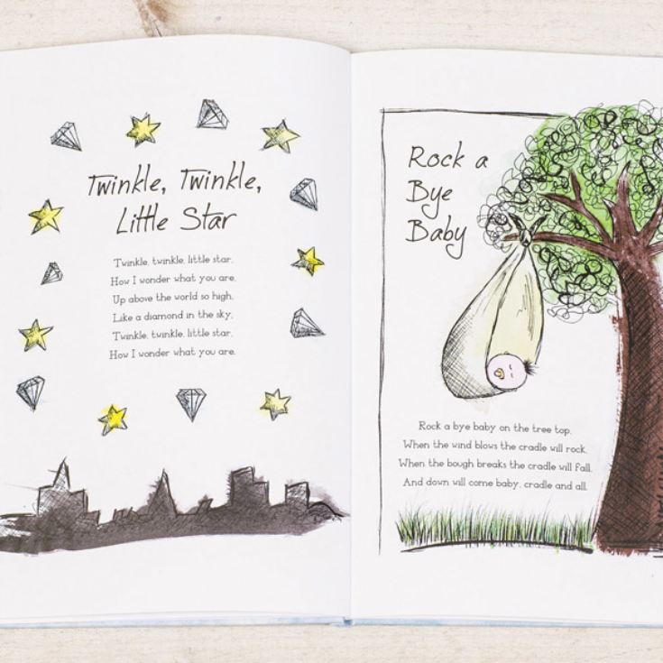 Nursery Rhymes Personalised Book product image
