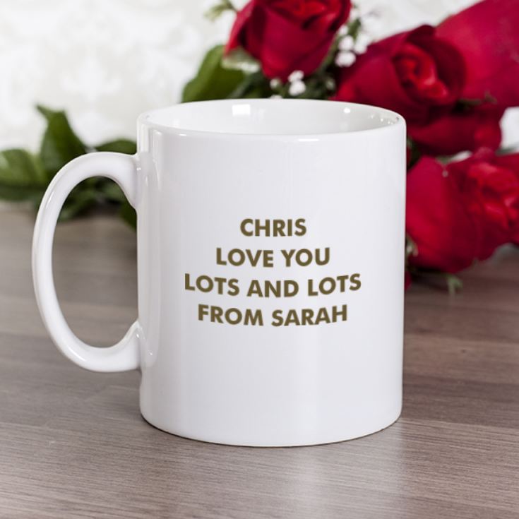 Personalised Oceans and Mountains Mug product image