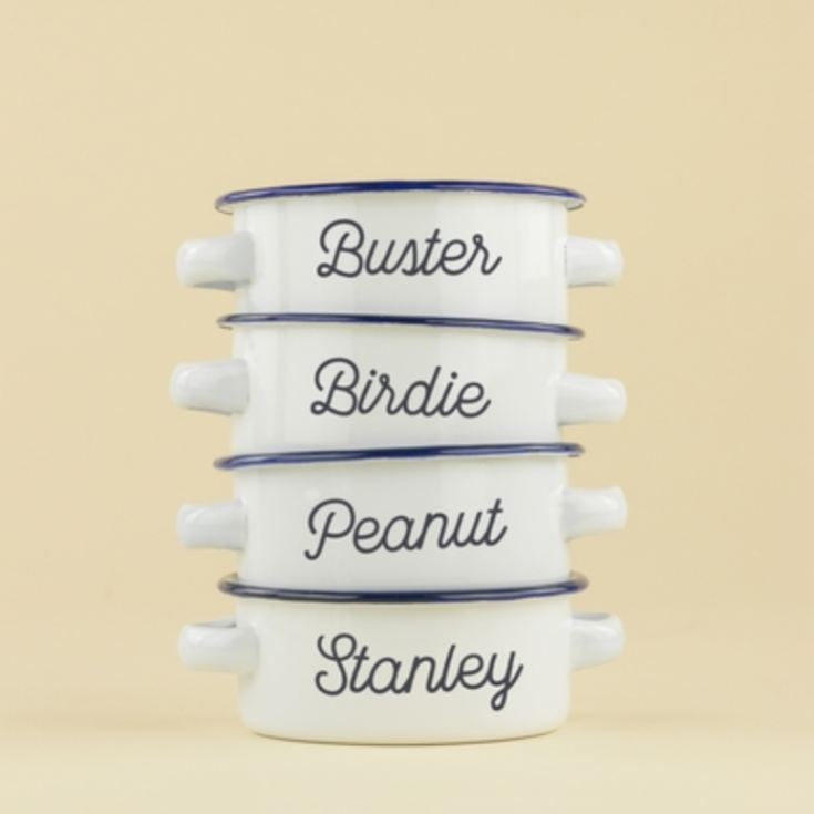 Personalised Enamel Pet Bowl product image