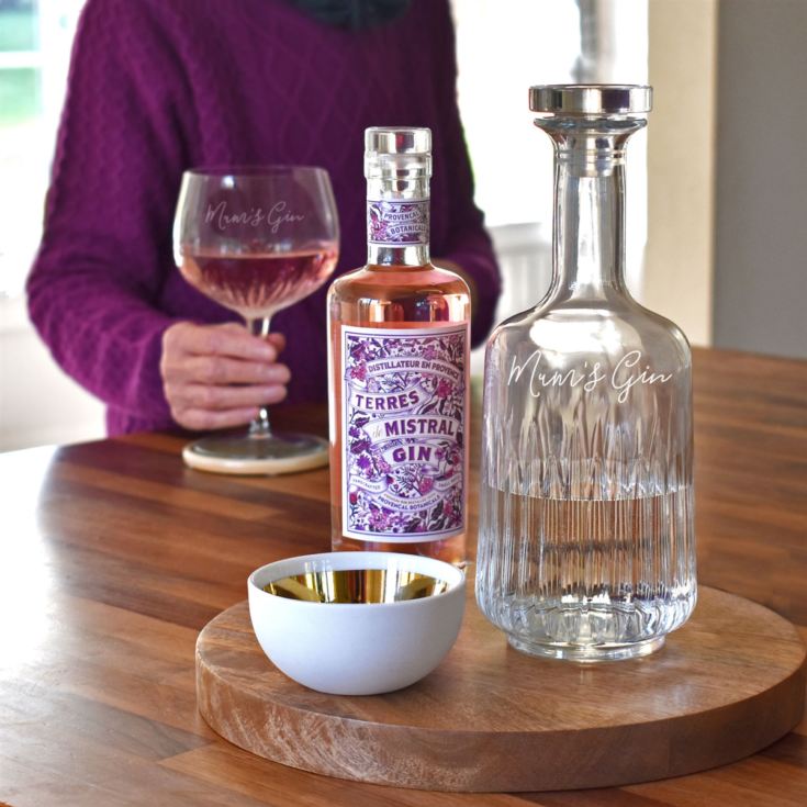 Personalised Script Gin Decanter The Gift Experience