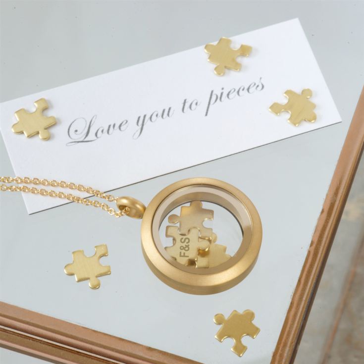 'Love You To Pieces' Personalised Necklace product image