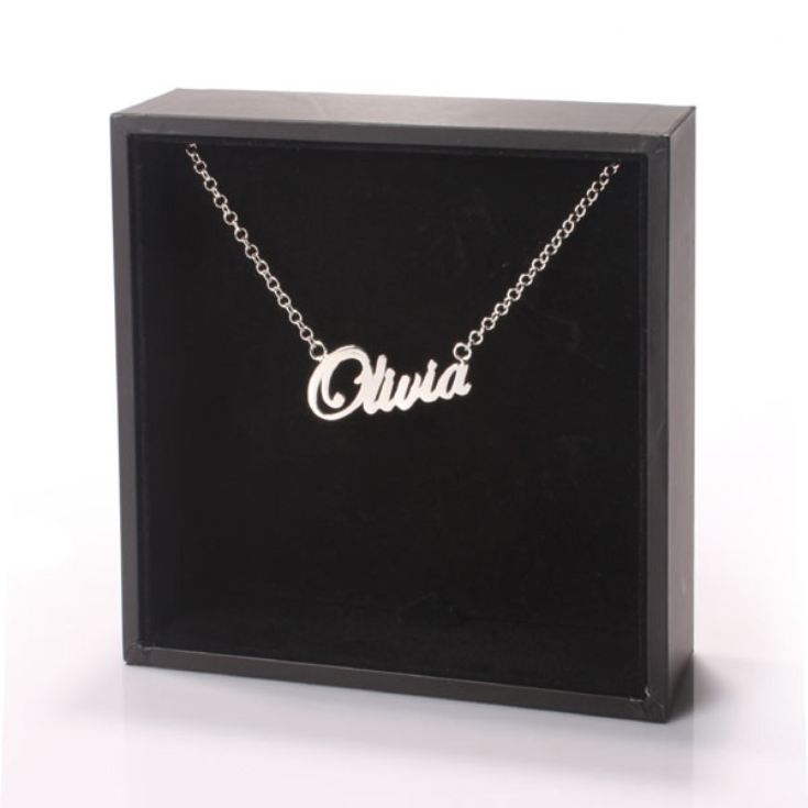 Solid Silver Name Necklace product image