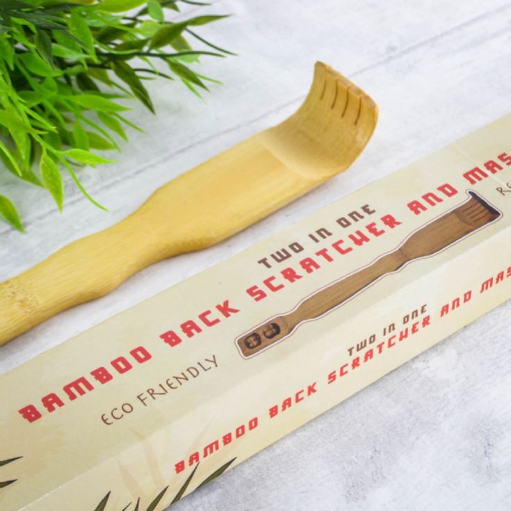 Bamboo Back Scratcher and Massager product image
