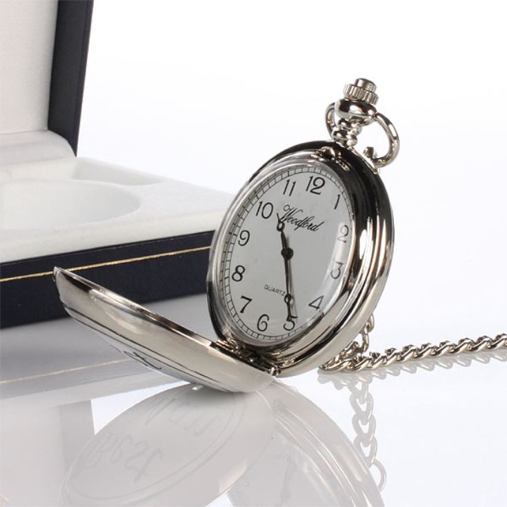 Usher Pocket Watch With Personalised Gift Box product image