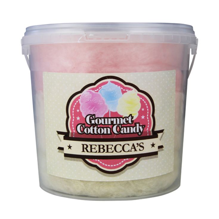 Personalised Bucket of Candy Floss - 8 Flavours product image