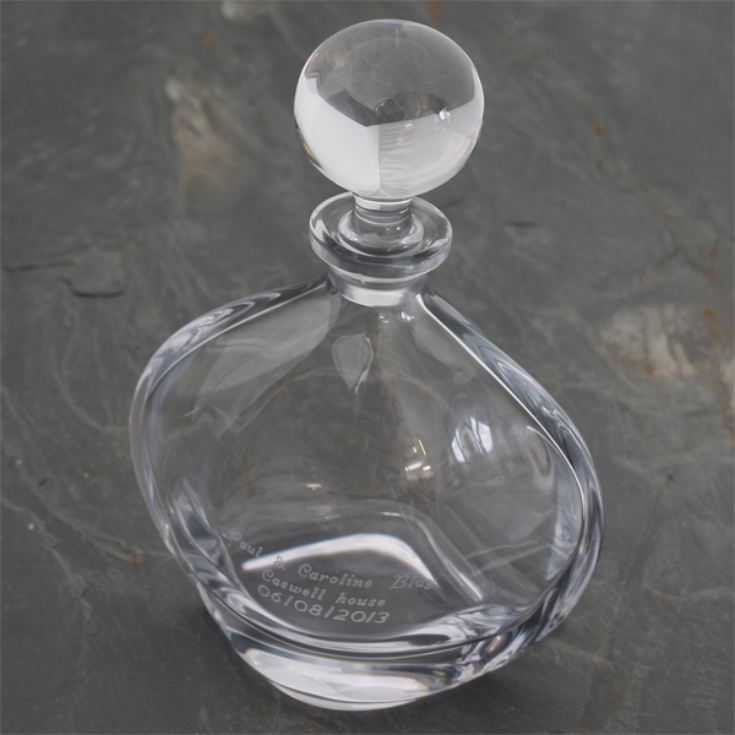 Engraved Orbit Crystal Decanter product image