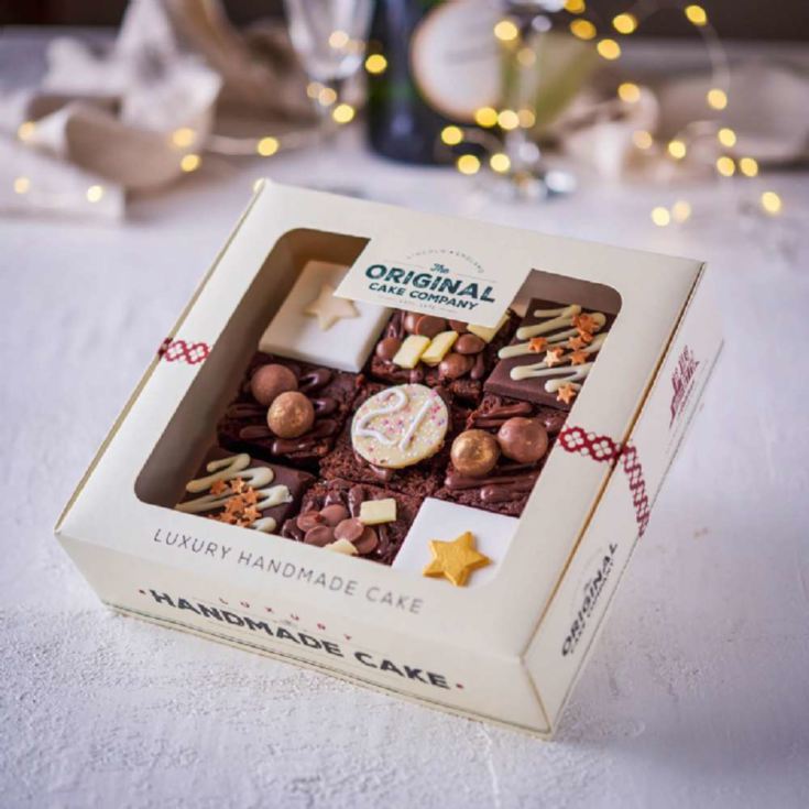 Happy 21st Birthday Luxury Chocolate Cake Selection with Optional Personalised Gift Message product image