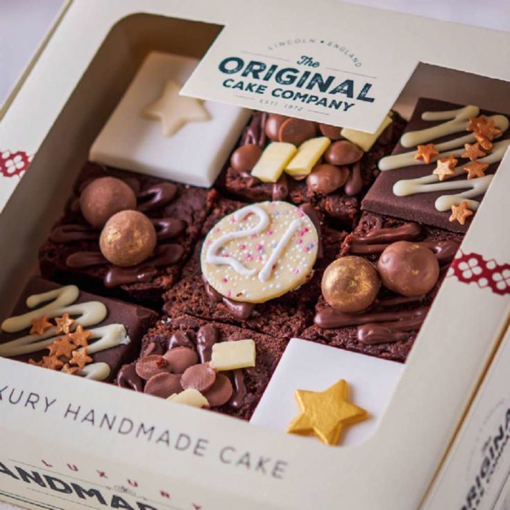 Happy 21st Birthday Luxury Chocolate Cake Selection with Optional Personalised Gift Message product image