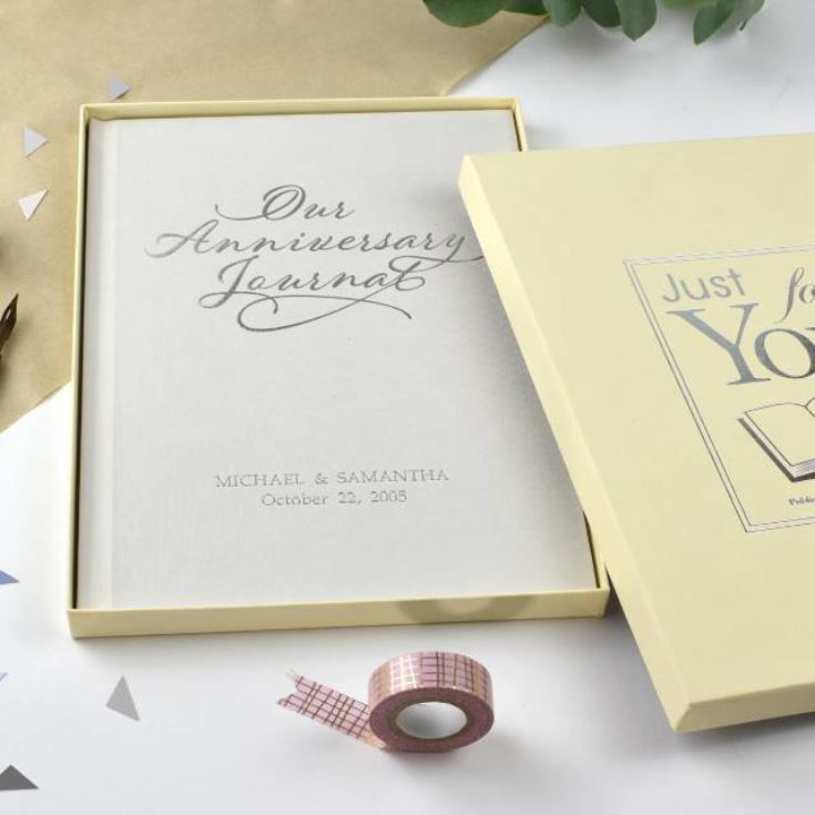 Our Anniversary Personalised Journal product image