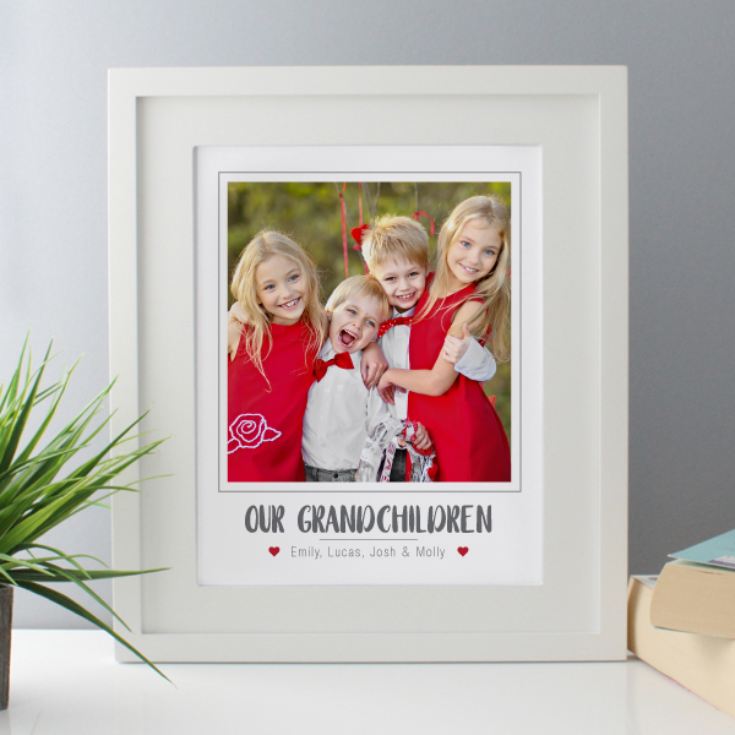 Personalised Our Grandchildren Photo Upload Framed Print product image