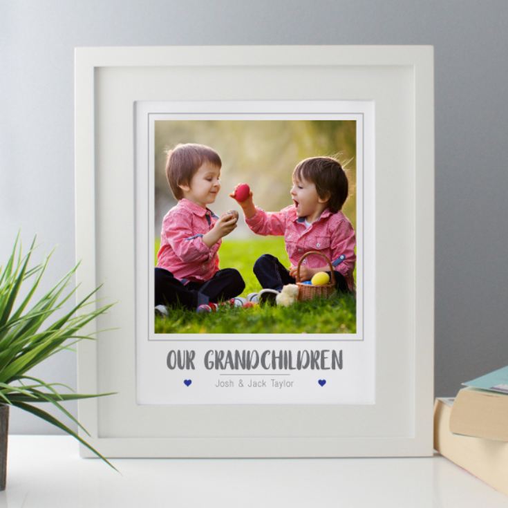 Personalised Our Grandchildren Photo Upload Framed Print product image