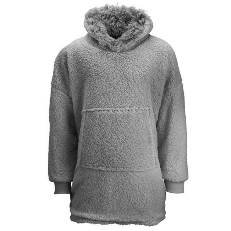 Oversized Snuggle Hoodie - Grey product image