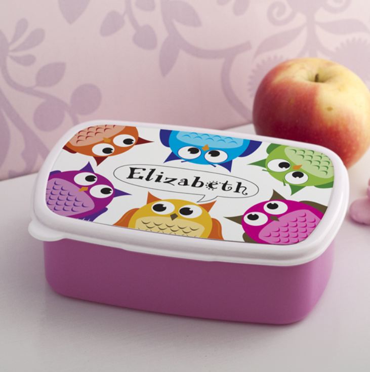 Personalised Hoot Lunch Box product image