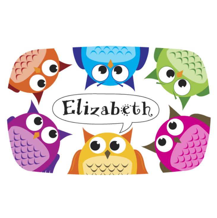 Personalised Hoot Lunch Box product image