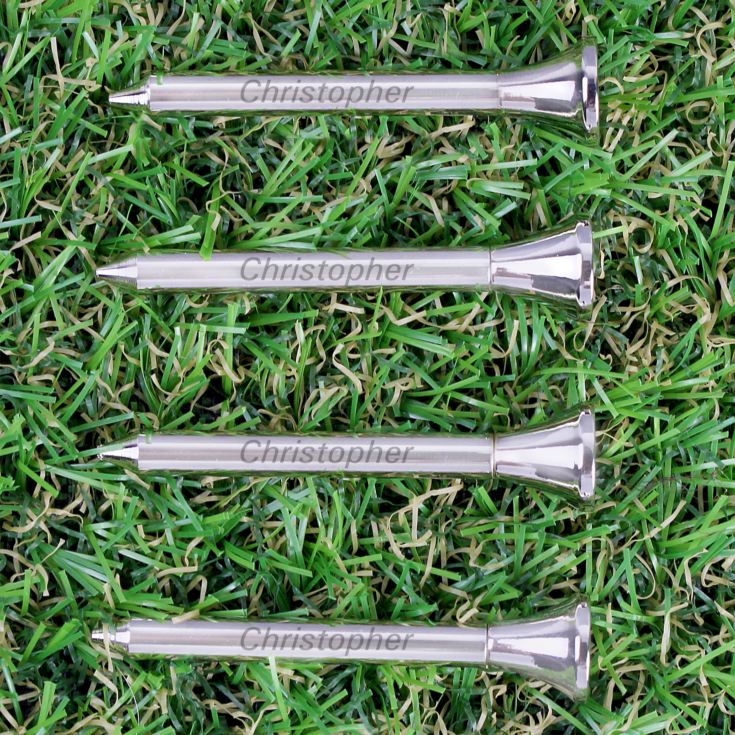 Personalised Pack of 4 Golf Tees product image