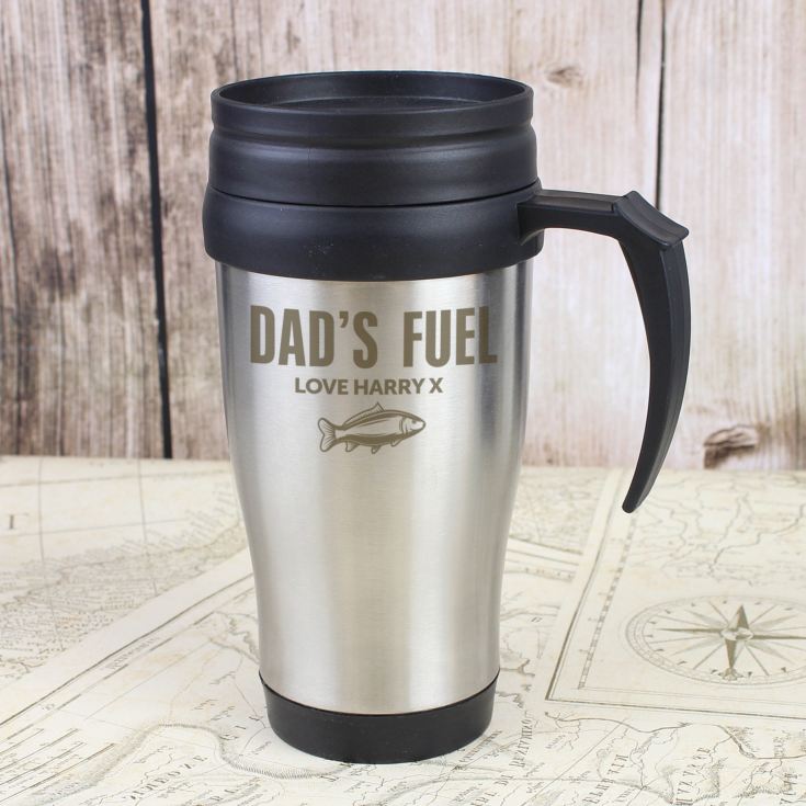 Personalised Fishing Travel Mug product image