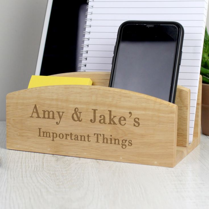 Personalised Free Text Wooden Letter Rack product image