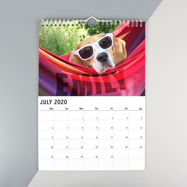Personalised A4 Barking Mad Calendar product image