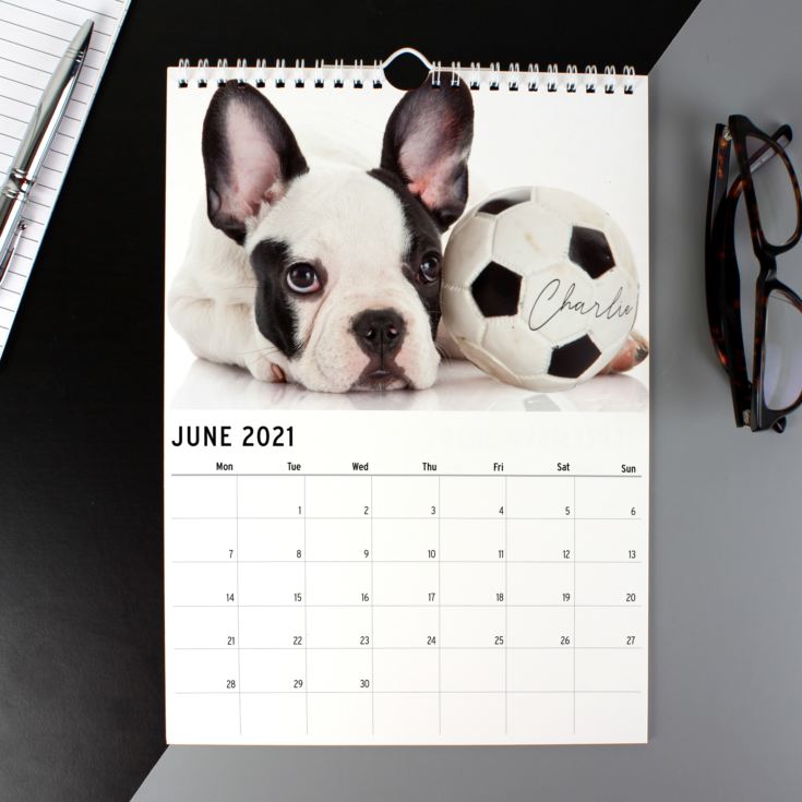 Personalised A4 Barking Mad Calendar product image