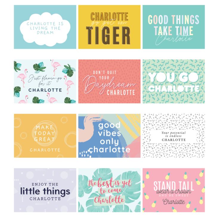 Personalised A4 Motivational Quotes Calendar product image