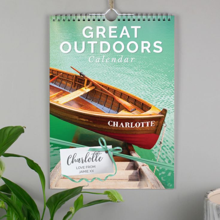 Personalised A4 Great Outdoors Calendar product image