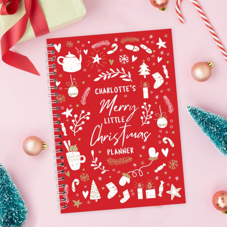Personalised Christmas A5 Planner product image