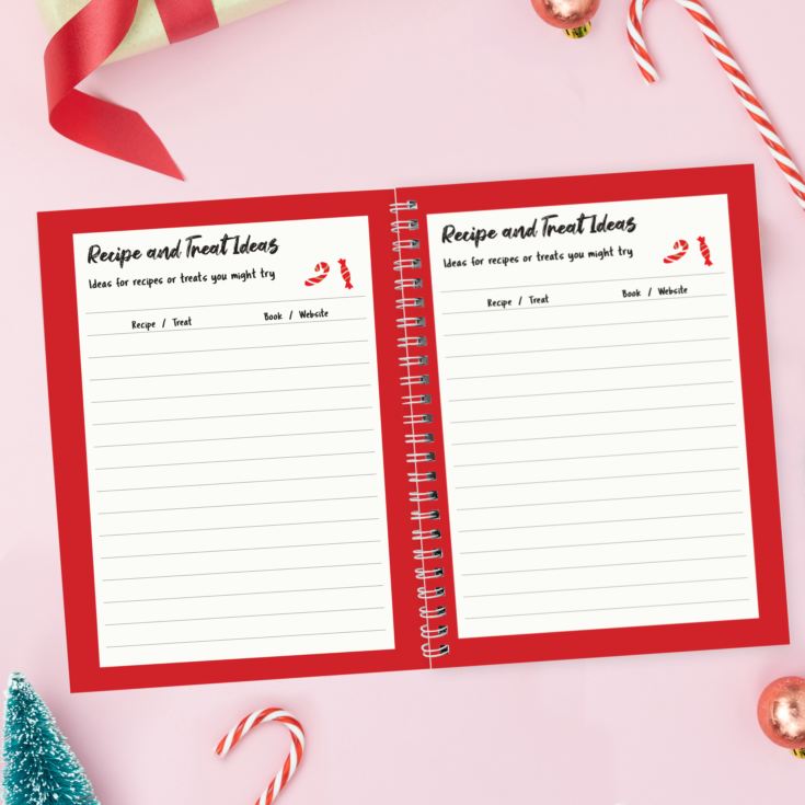 Personalised Christmas A5 Planner product image