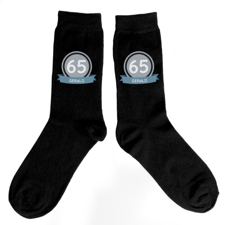Personalised Birthday Men's Socks product image