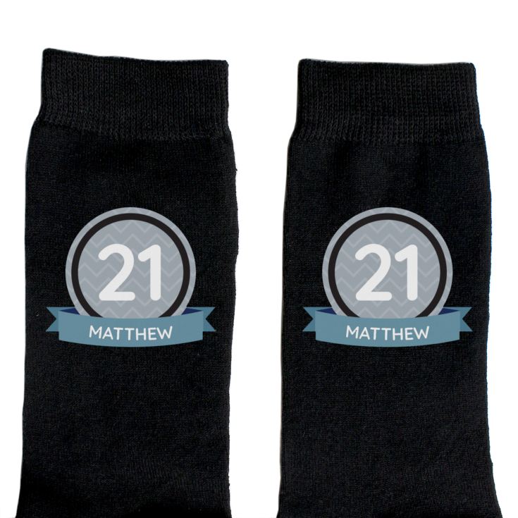 Personalised Birthday Men's Socks product image