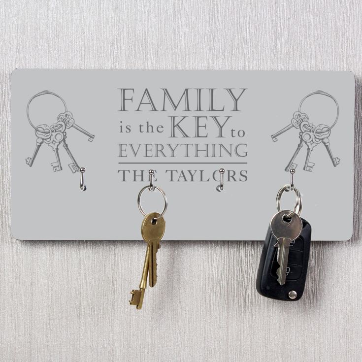 Personalised Family Key Hooks product image