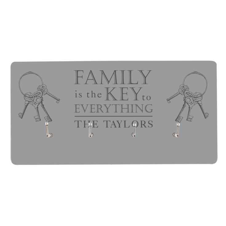 Personalised Family Key Hooks product image