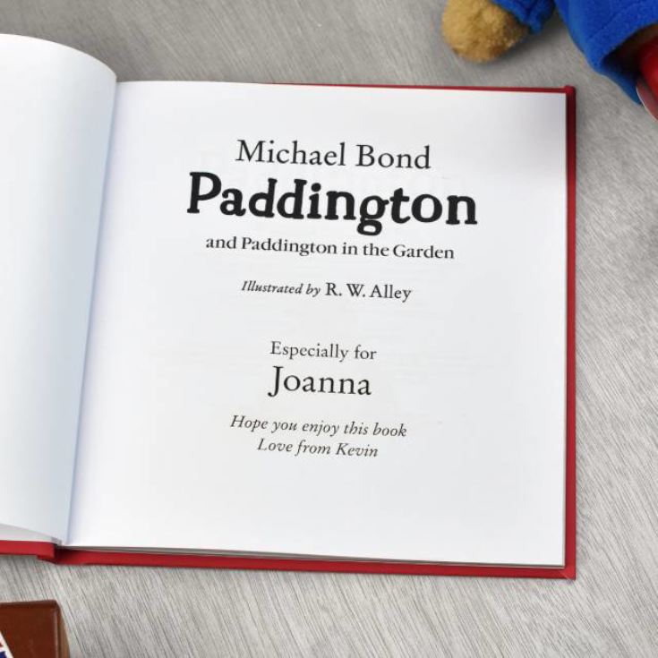 Personalised Paddington Bear Story Book product image