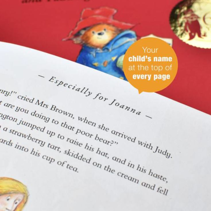 Personalised Paddington Bear Story Book product image