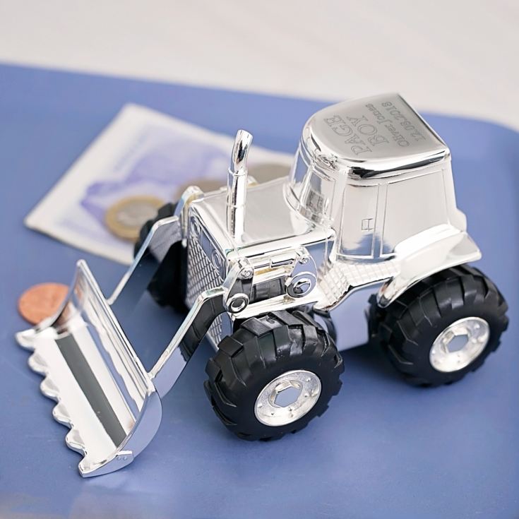 Personalised Page Boy Digger Money Box The Gift Experience