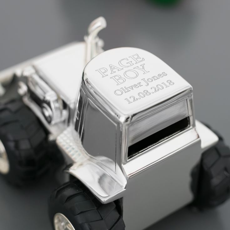 Personalised Page Boy Digger Money Box The Gift Experience