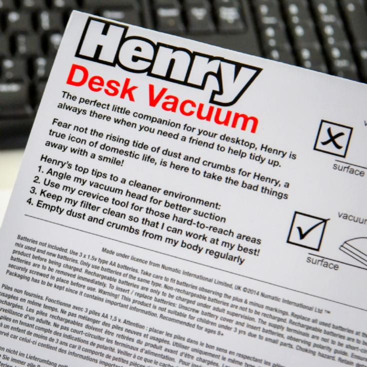 Henry Desk Vacuum product image